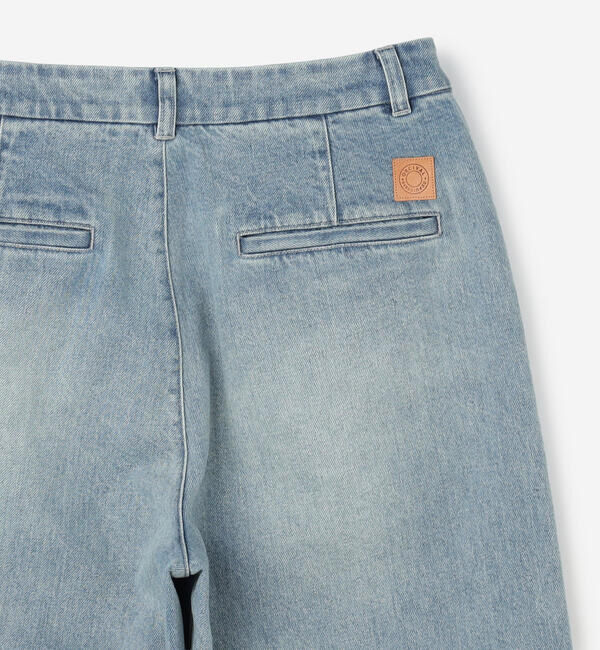 ORCIVAL「ORCIVAL | コットンドライツイル ワイドカーブパンツ WOMEN」|デニム|