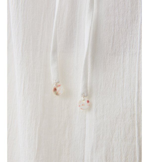  「コットンレースブラウス」|シャツ・ブラウス|