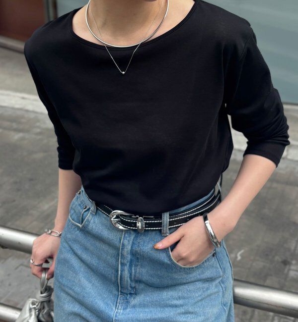  「ベーシックシアーロンT」|Tシャツ・カットソー|