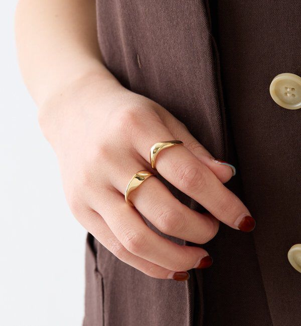  「【PAPILLONNER/パピヨネ】ツイスト2SETリング」|リング|