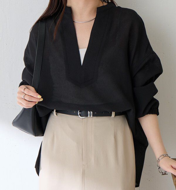  「ヴィンテージメッシュブラウス」|シャツ・ブラウス|