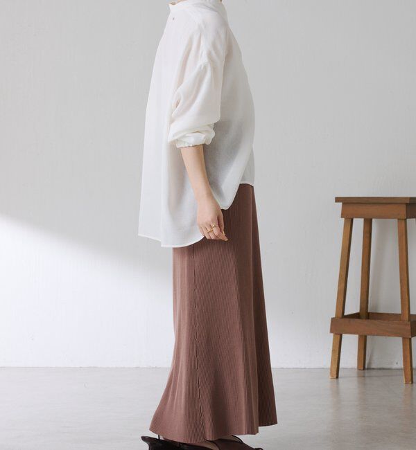  「【接触冷感】ドライコットンマーメイドスカート」|スカート|
