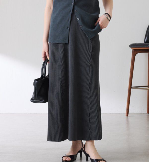  「【接触冷感】ドライコットンマーメイドスカート」|スカート|