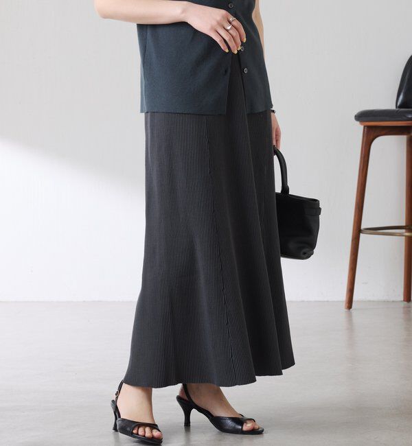  「【接触冷感】ドライコットンマーメイドスカート」|スカート|