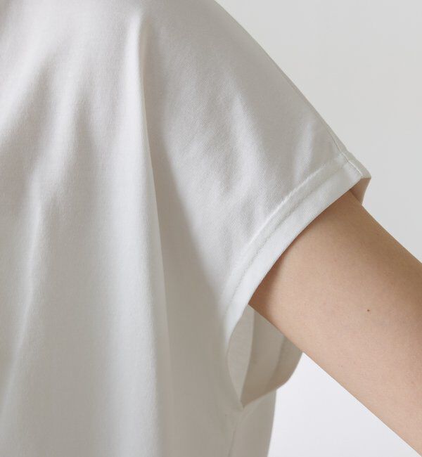  「ミニビーズロゴフレンチTシャツ」|Tシャツ・カットソー|