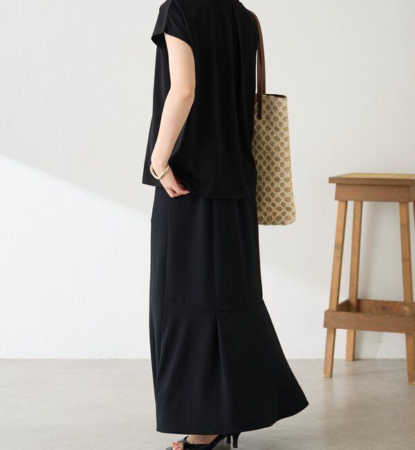  「ミニビーズロゴフレンチTシャツ」|Tシャツ・カットソー|