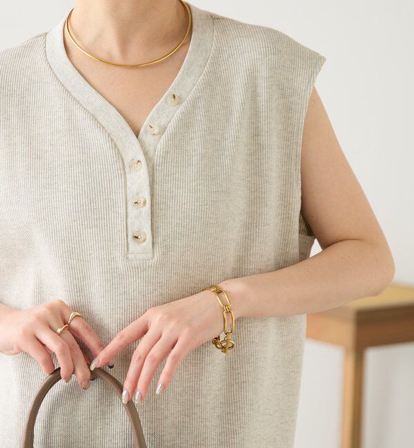  「サーマルフレンチTシャツ」|Tシャツ・カットソー|ライトグレー