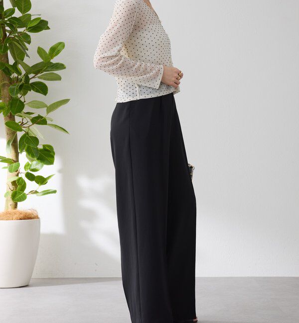  「【トレンドアイテム】シアードットカーディガン」|カーディガン|