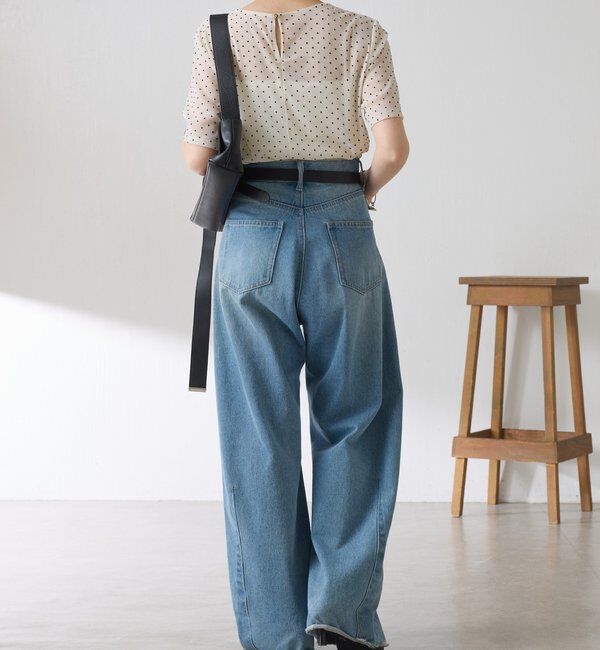  「【トレンドアイテム】シアードットチュールカットソー/アンサンブル」|Tシャツ・カットソー|