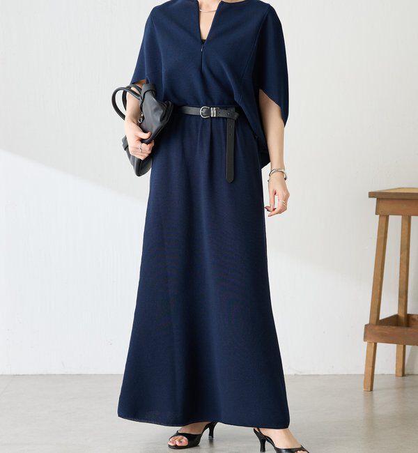  「ニットロングスカート」|スカート|