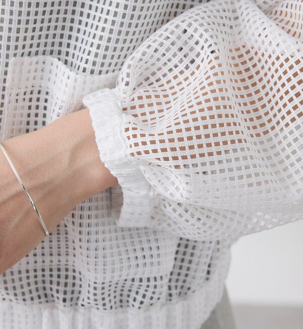  「【夏にも着れる長袖】Vネックシアーブルゾン」|その他|