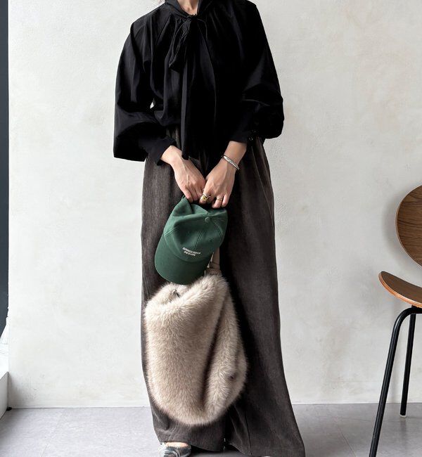  「棒タイ2WAYブラウス」|シャツ・ブラウス|