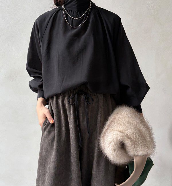  「棒タイ2WAYブラウス」|シャツ・ブラウス|