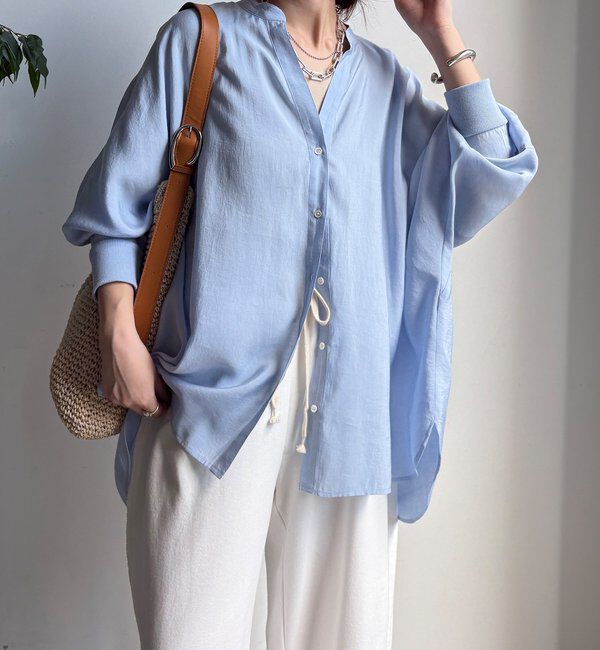  「袖リブドルマンシャツ」|シャツ・ブラウス|