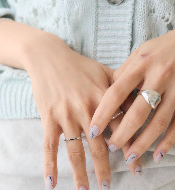  「【A・MONN(アモン)】スクエアリング」|リング|