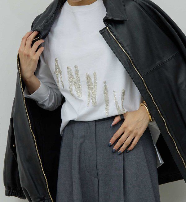  「【25th記念アイテム】ANNIVビジューロンＴee」|Tシャツ・カットソー|