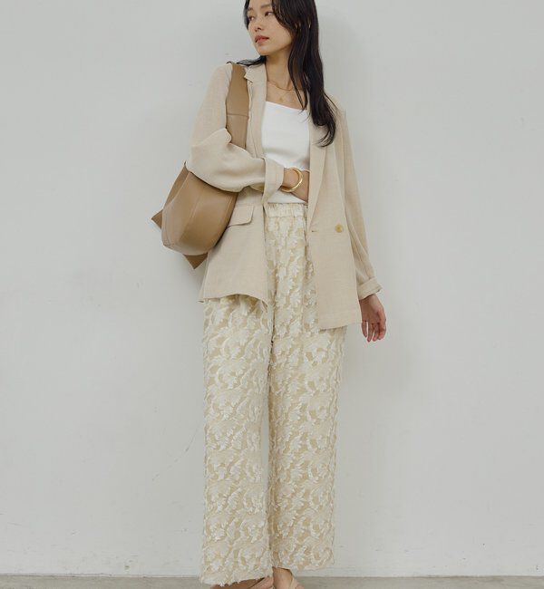  「リーフジャガードパンツ」|チノ|