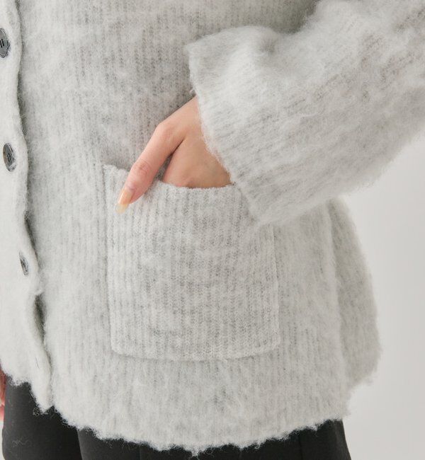  「襟付きポケットカーディガン」|カーディガン|