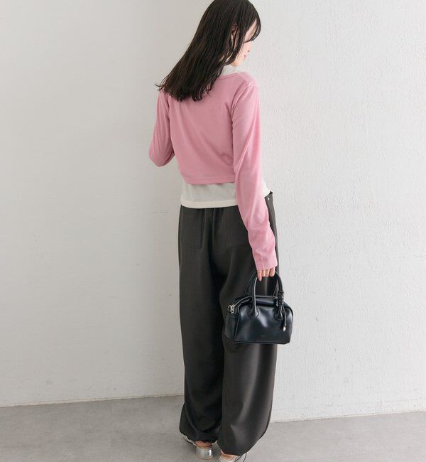  「配色レイヤードロングTシャツ」|Tシャツ・カットソー|