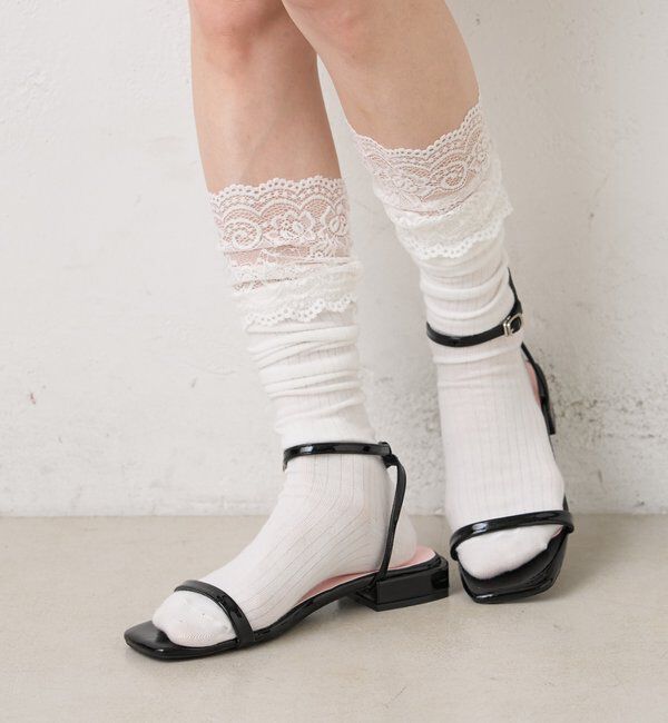  「ストラップフラットサンダル」|サンダル|