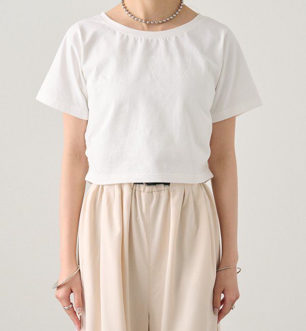  「バックロゴプリントちびTシャツ」|Tシャツ・カットソー|