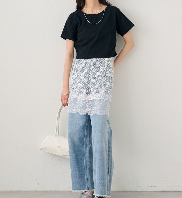  「バックロゴプリントちびTシャツ」|Tシャツ・カットソー|