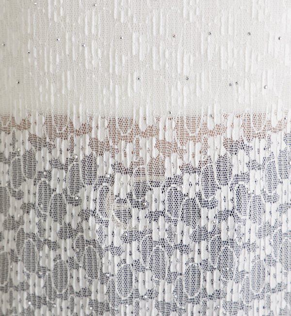  「シャイニーレースロングTシャツ」|Tシャツ・カットソー|