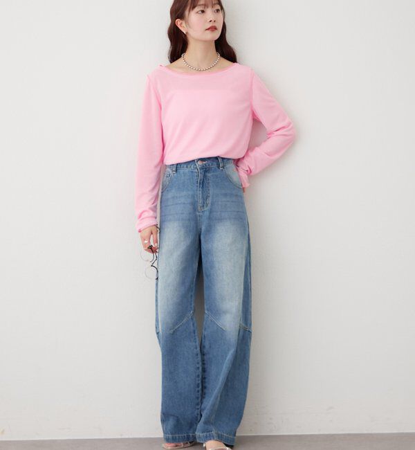  「レイヤードシアーロンT」|Tシャツ・カットソー|