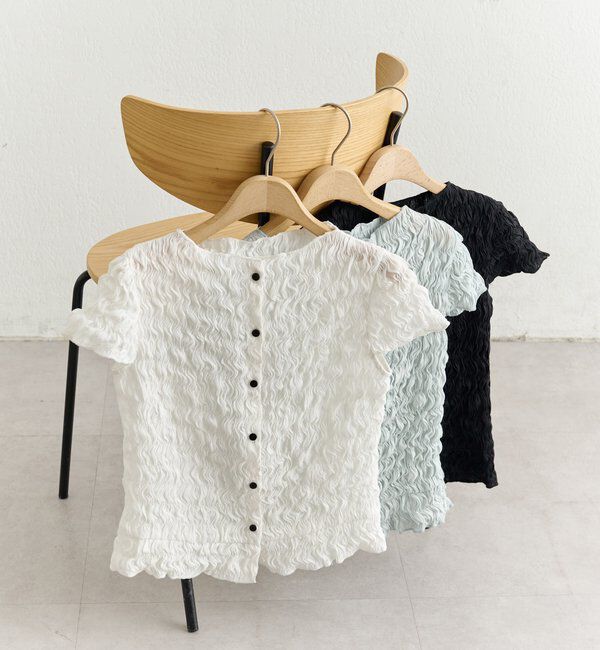  「エアリーシャーリングブラウス」|シャツ・ブラウス|