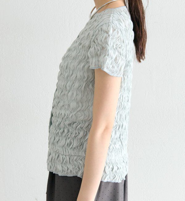  「エアリーシャーリングブラウス」|シャツ・ブラウス|