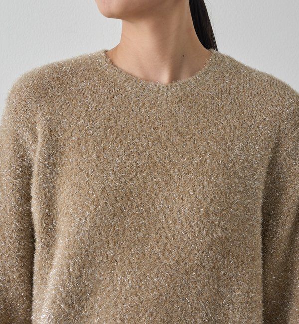  「ラメニットプルオーバー」|ニット・セーター|