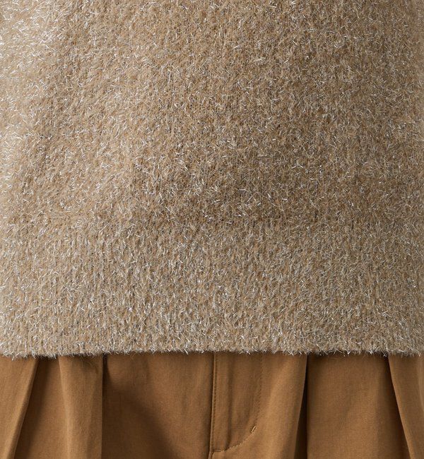  「ラメニットプルオーバー」|ニット・セーター|