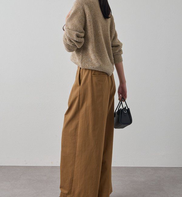  「ラメニットプルオーバー」|ニット・セーター|