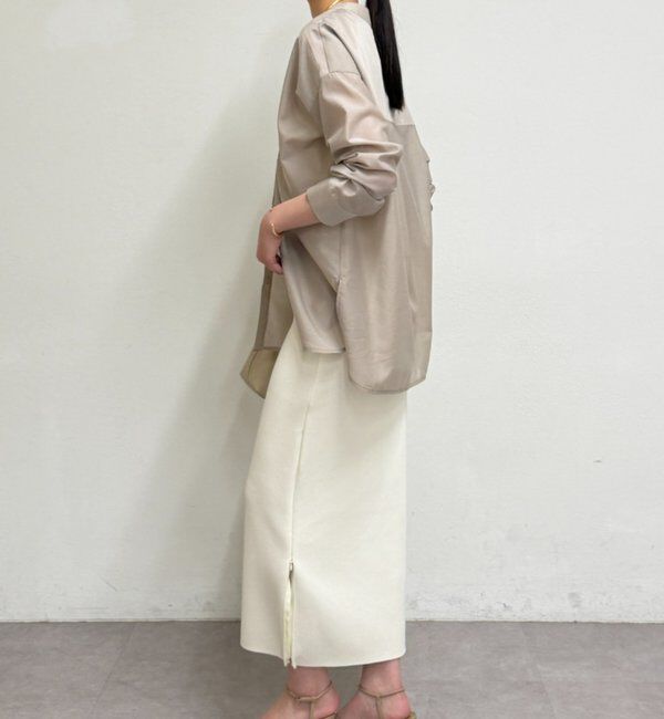  「バイヤスロングブラウス」|シャツ・ブラウス|