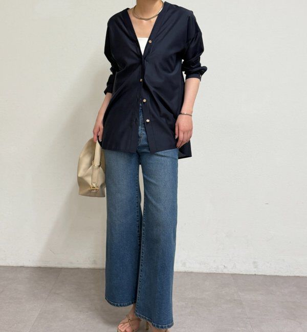  「バイヤスロングブラウス」|シャツ・ブラウス|