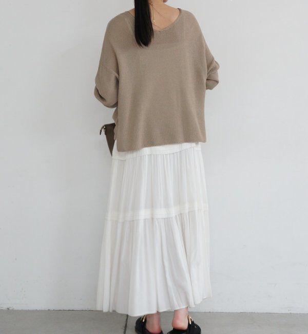  「2WAYギマコットンニット」|ニット・セーター|