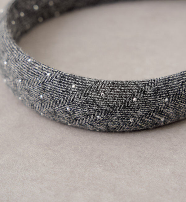  「ツイードビジューカチューシャ」|その他|