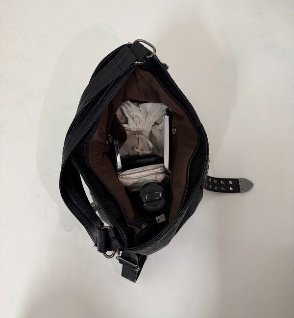  「【新色追加】2WAYドットスタッズリンプバッグ」|ショルダー・メッセンジャー|