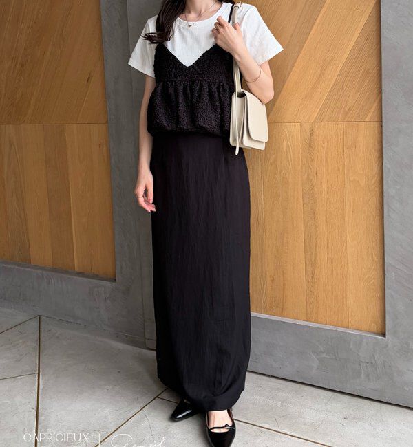  「【LE'MAGE&times;gemeilコラボ】バブルバルーンキャミ」|シャツ・ブラウス|