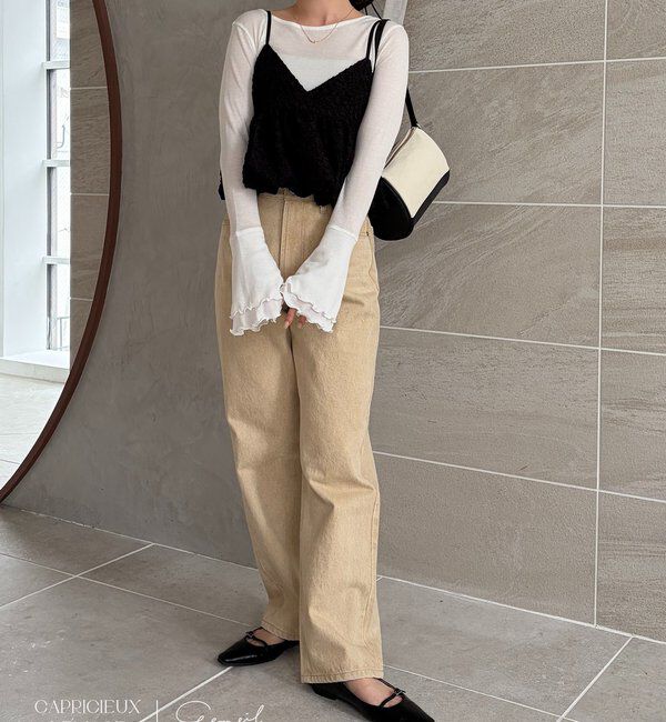  「【LE'MAGE&times;gemeilコラボ】バブルバルーンキャミ」|シャツ・ブラウス|