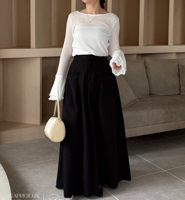  「【LE'MAGE&times;gemeilコラボ】ティアードスリーブロンT」|Tシャツ・カットソー|