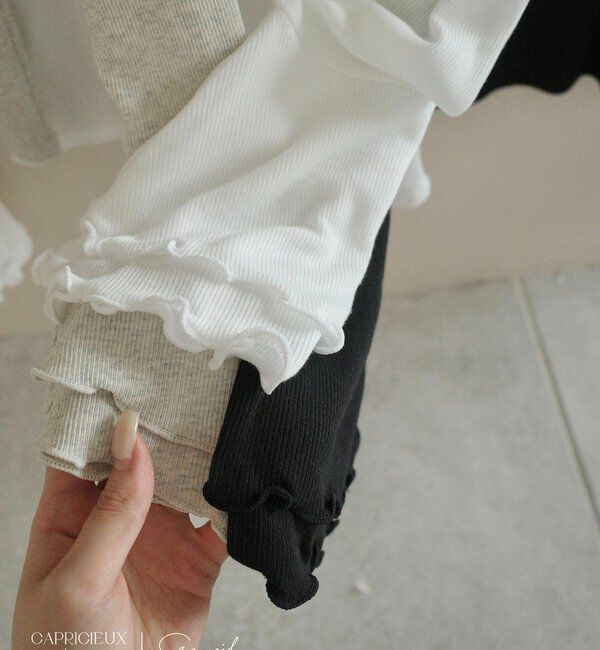  「【LE'MAGE&times;gemeilコラボ】ティアードスリーブロンT」|Tシャツ・カットソー|