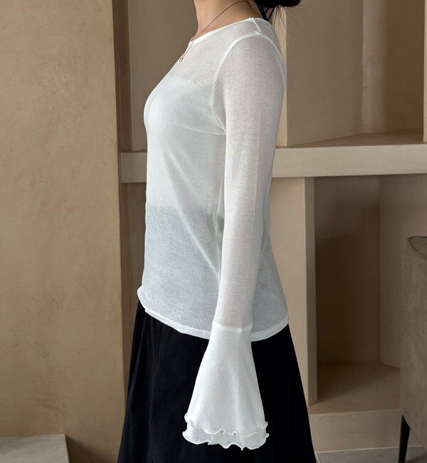  「【LE'MAGE&times;gemeilコラボ】ティアードスリーブロンT」|Tシャツ・カットソー|