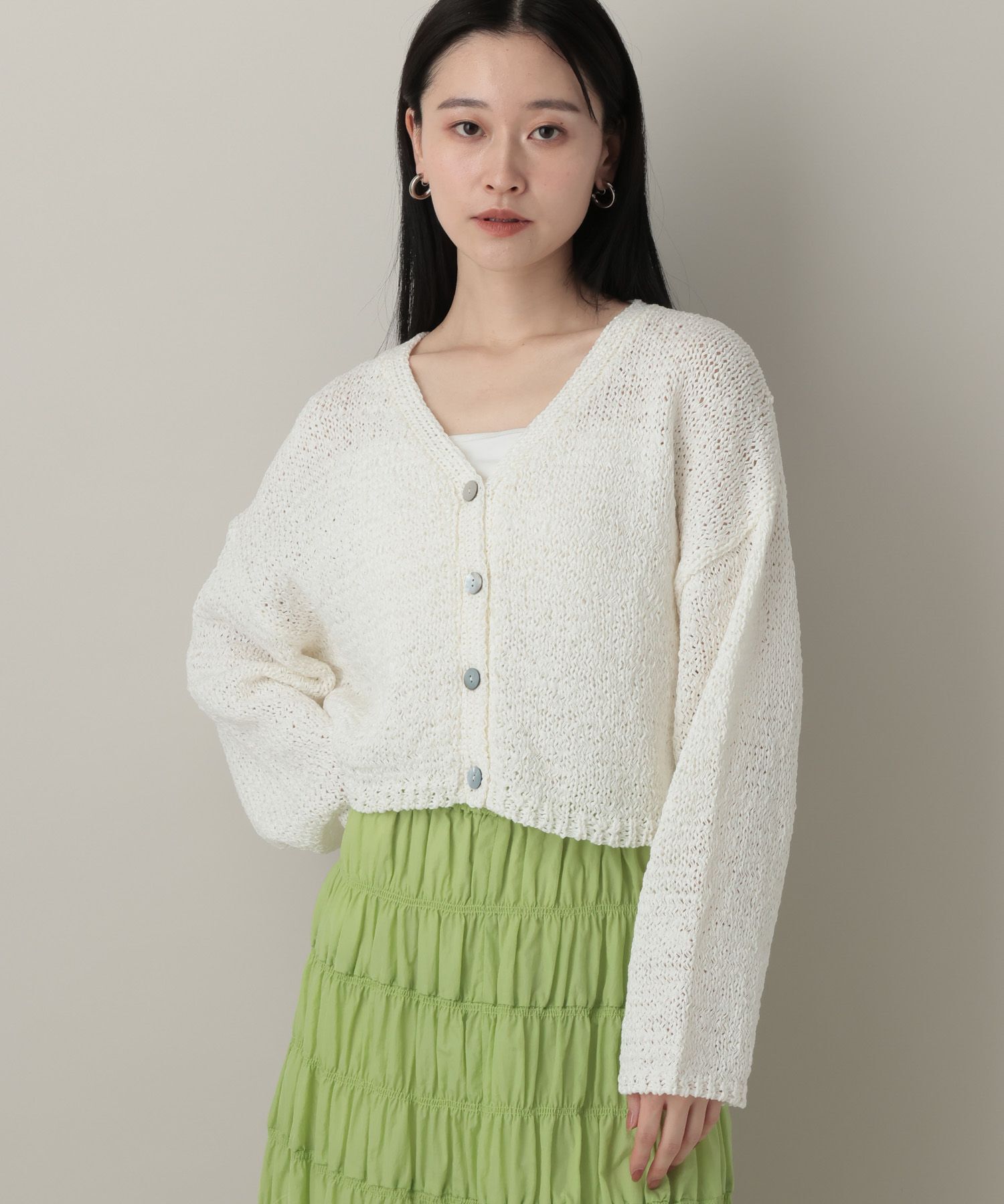 A part by 「テープヤーンニットカーディガン」|ニット・セーター|