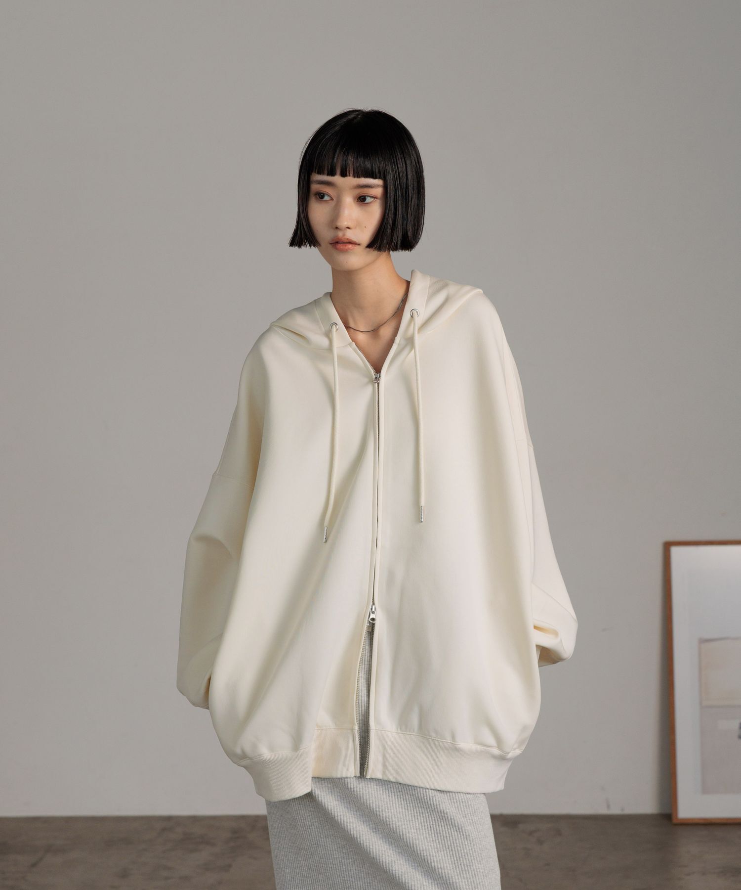 LOWRYS FARM「ＢＩＧＺＩＰフーディ」|Tシャツ・カットソー|