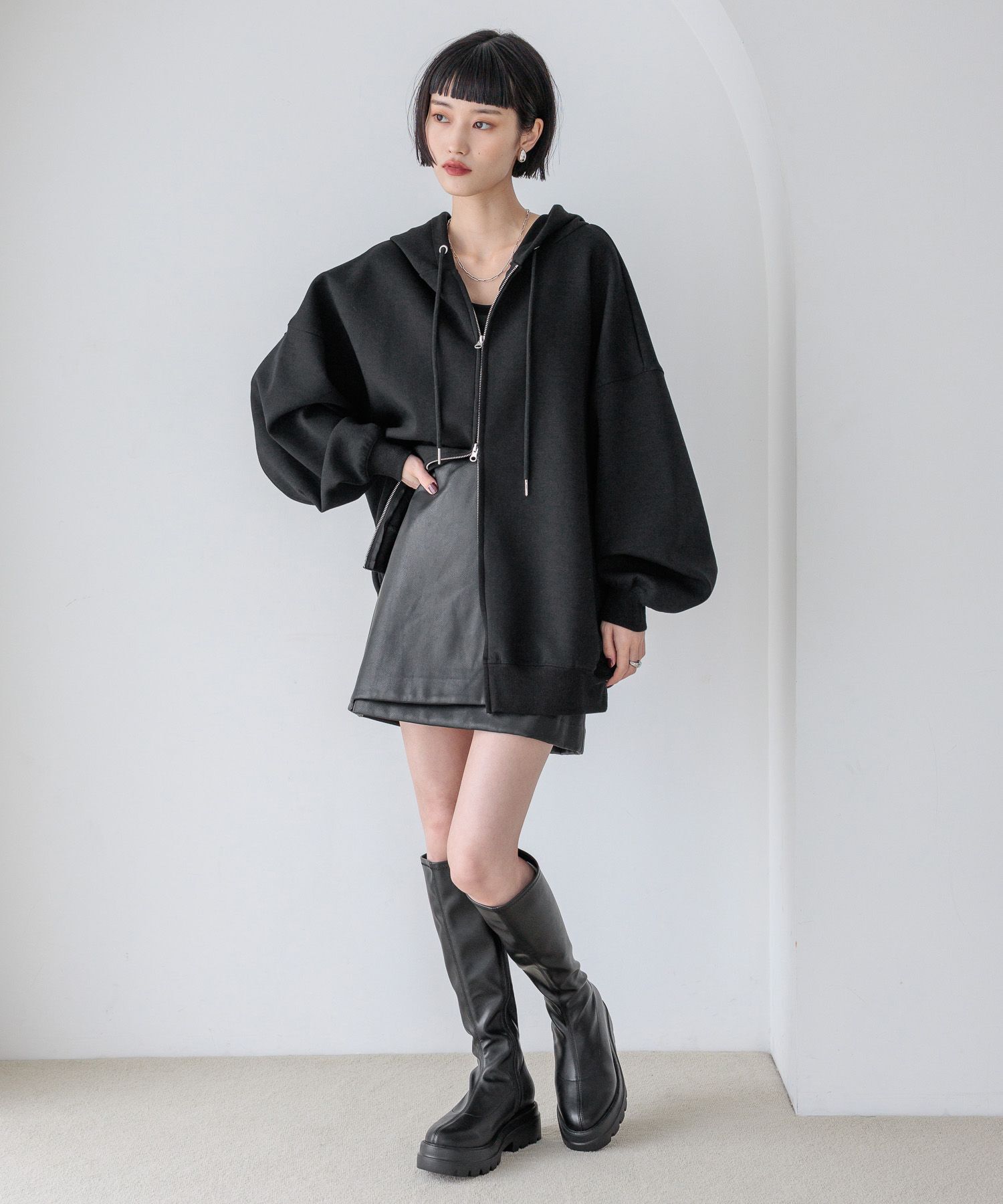 LOWRYS FARM「ＢＩＧＺＩＰフーディ」|Tシャツ・カットソー|