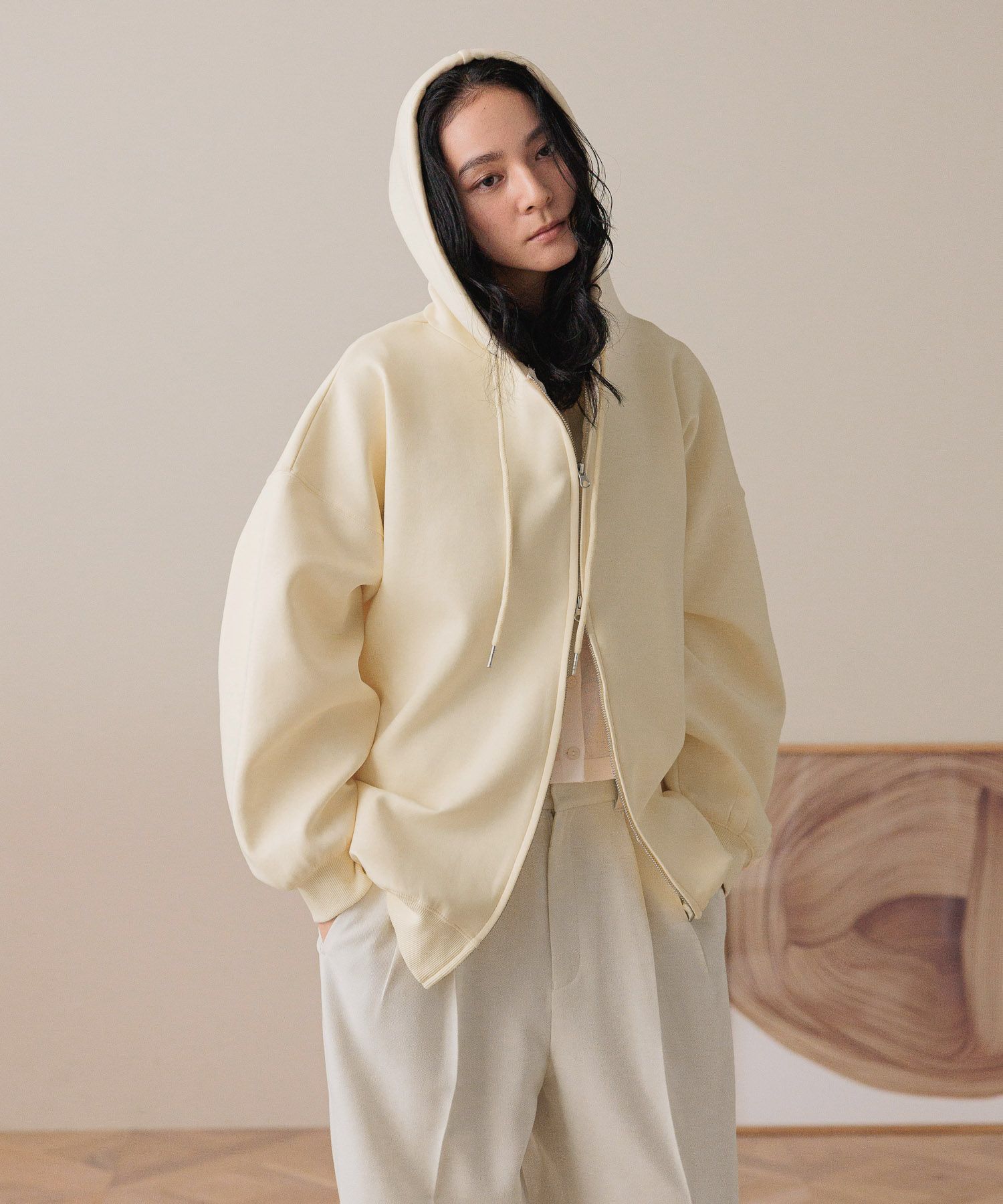 LOWRYS FARM「ＢＩＧＺＩＰフーディ」|Tシャツ・カットソー|