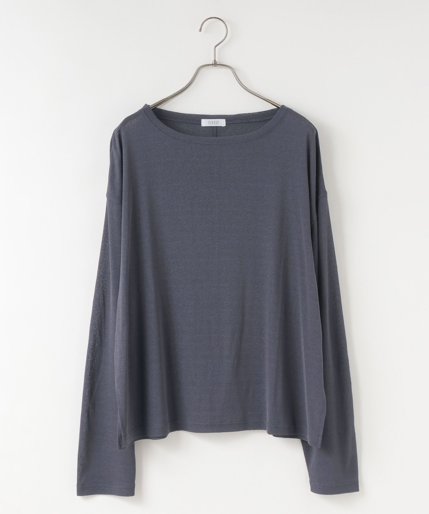 LOWRYS FARM「ＵＳＥＦＵＬシアープルオーバー」|Tシャツ・カットソー|