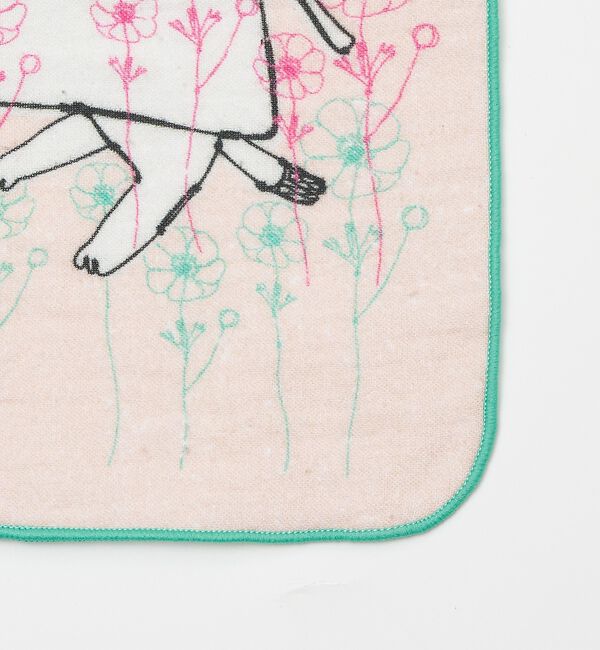 collex「【＋HAyU fabric】猫柄 ガーゼタオルハンカチ 綿100%」|ハンカチ|