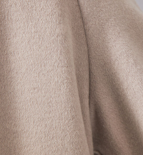 ABAHOUSE「【super120s】ウールリバー ノーカラーブルゾン」|ブルゾン・スタジャン|